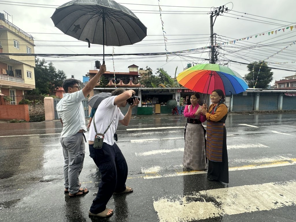 Moments of our Clients during the shoot