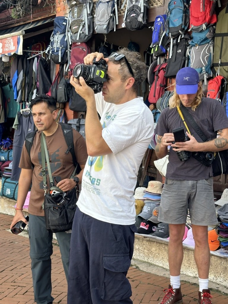 Moment of Bhuwan Bharati Sir & Clients on shoot