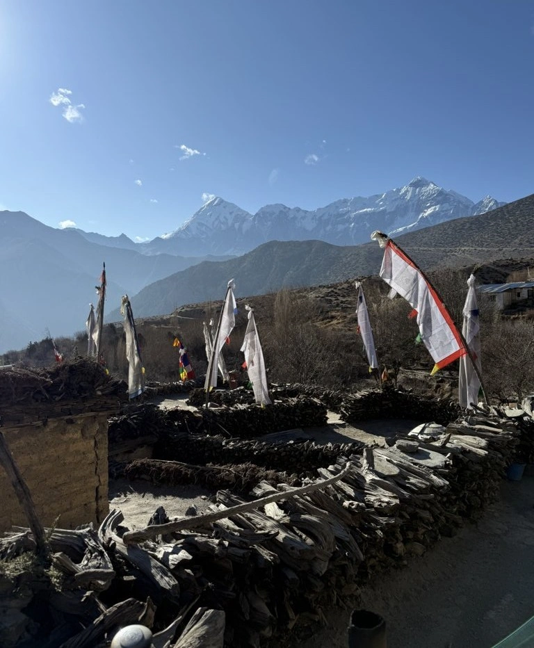 Local filming spots in the upper region of Nepal