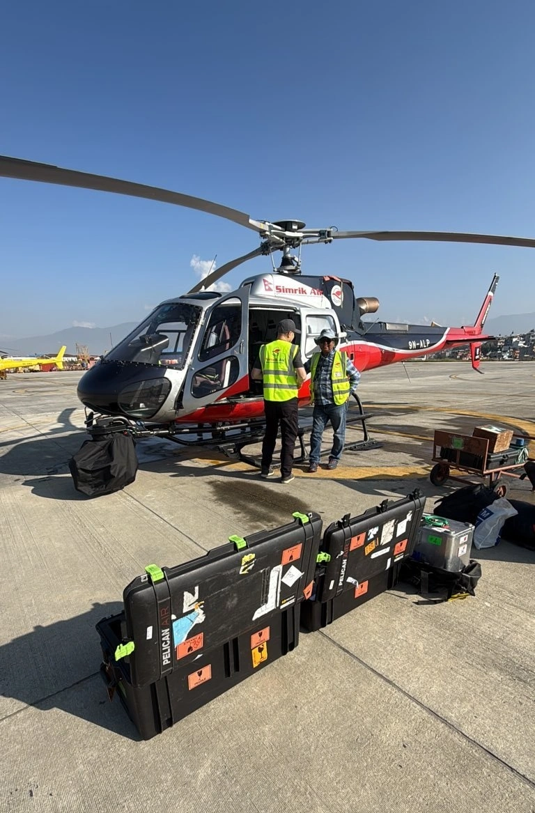 Helicopter Filming Transportations