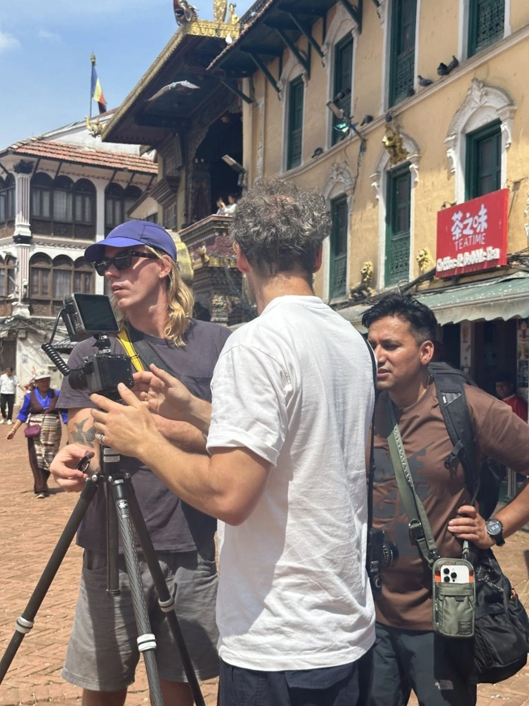 International Filming Crew with the CEO of Wilderness Film Productions